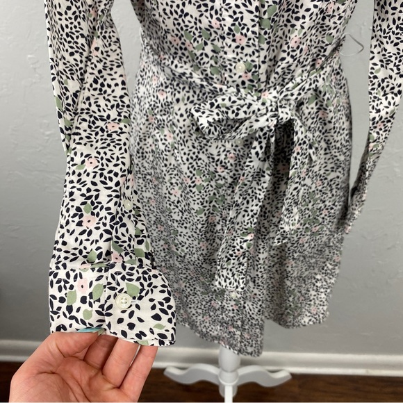 UNTUCKIT For Her Phoebe Floral Print
Long Sleeve Button Shirt Dress Size 6 - Picture 7 of 11